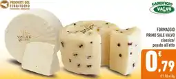 Conad City Formaggio primo sale valvo classico/ pepato offerta