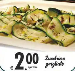 Deco Supermercati Zucchine grigliate offerta
