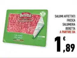 Conad City Salumi affettati fresca salumeria BERETTA offerta