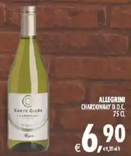 Deco Supermercati Allegrini chardonnay D.O.C. offerta