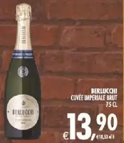 Deco Supermercati Berlucchi cuvée imperiale brut offerta