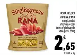 Conad City Pasta fresca ripiena rana sfogliavelo/ sfogliagrezza/ duetto/gioiaverde offerta