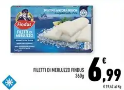 Conad City Filetti di merluzzo FINDUS offerta