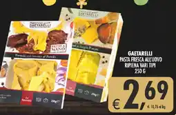 Deco Supermercati Gaetarelli pasta fresca all'uovo ripiena offerta