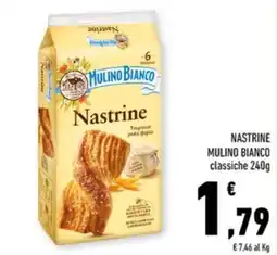 Conad City Nastrine mulino bianco classiche offerta