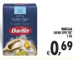 Deco Supermercati Barilla farina про "00" offerta