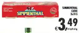 Deco Supermercati Simmenthal carne offerta