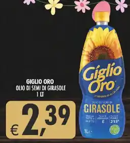 Deco Supermercati Giglio oro olio di semi di girasole offerta