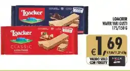 Deco Supermercati Loacker wafer offerta