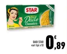 Conad City Dadi STAR offerta