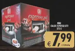 Deco Supermercati Kili cialde espresso x72 offerta