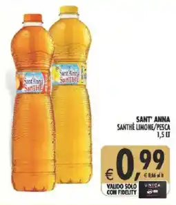Deco Supermercati Sant' anna santhè limone/pesca offerta