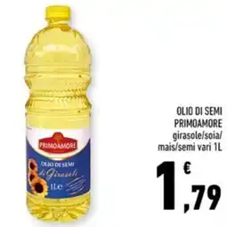 Conad City Olio di semi primoamore girasole/soia/ mais/semi vari offerta