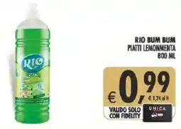 Deco Supermercati Rio bum bum piatti lemonmenta offerta