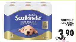 Deco Supermercati Scottonelle carta igienica 12 rotoli offerta