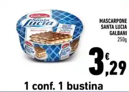 Conad City Mascarpone santa lucia GALBANI offerta