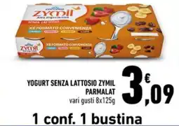 Conad City Yogurt senza lattosio zymil PARMALAT offerta