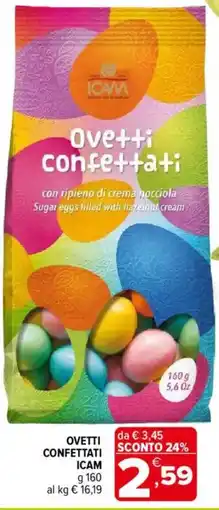 Iperal Ovetti confettati ICAM offerta
