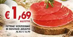 Coal Fettine sceltissime di bovino adulto offerta