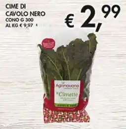 Coal Cime di cavolo nero cono offerta