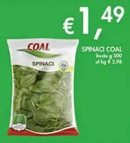 Coal Spinaci COAL offerta