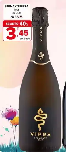 Iperal Spumante VIPRA brut offerta