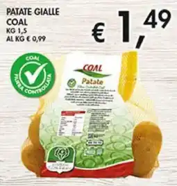 Coal Patate gialle COAL offerta