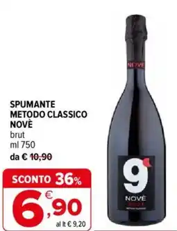 Iperal Nove spumante metodo classico NOVÈ offerta