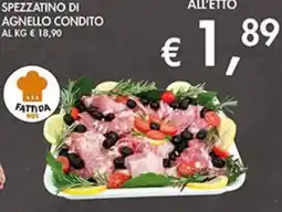 Coal Spezzatino di agnello condito offerta
