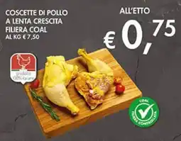 Coal Coscette di pollo a lenta crescita filiera COAL offerta