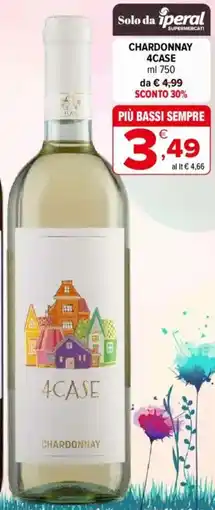 Iperal Chardonnay 4CASE offerta