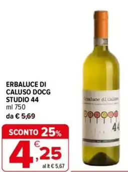 Iperal Erbaluce di caluso DOCG STUDIO offerta