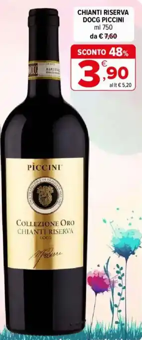 Iperal Chianti riserva DOCG PICCINI offerta