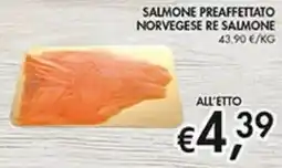 Coal Salmone preaffettato norvegese re salmone offerta