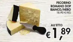 Coal Pecorino romano dop bianco/nero offerta