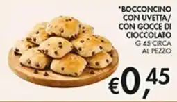 Coal Bocconcino con uvetta/ con gocce di cioccolato offerta