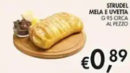 Coal Strudel mela e uvetta offerta