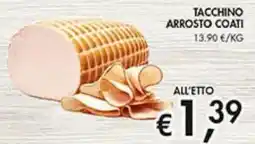 Coal Tacchino arrosto coati offerta