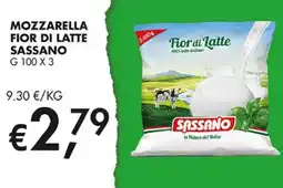 Coal Mozzarella fior di latte SASSANO offerta