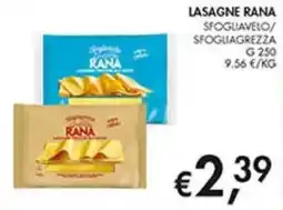 Coal Lasagne rana sfogliavelo/ sfogliagrezza offerta