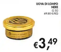 Coal Uova di lompo nere offerta