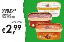 Coal Carte d'or classico algida offerta