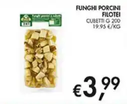 Coal Funghi porcini filotei cubetti offerta