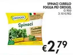 Coal Spinaci cubello foglia più OROGEL offerta