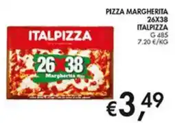 Coal Pizza margherita 26x38 ITALPIZZA offerta