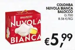 Coal Colomba nuvola bianca BALOCCO offerta