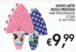 Coal Uovo latte dolci preziosi offerta