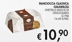 Coal Panciocca classica giampaol uvetta e gocce di cioccolato offerta