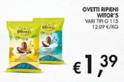 Coal Ovetti ripieni WITOR'S offerta