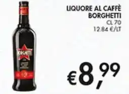 Coal Liquore al caffè borghetti offerta